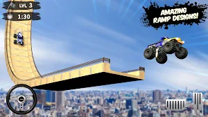 Fearless Wheel MMX Truck Stunt Screenshot 3