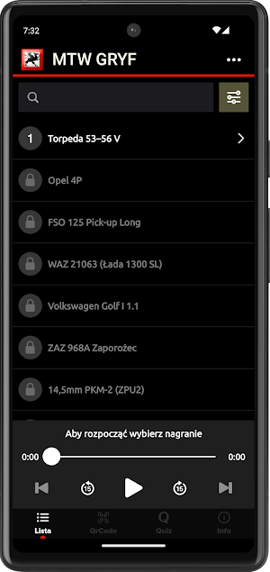 Muzeum Techniki Wojskowej GRYF Screenshot 2