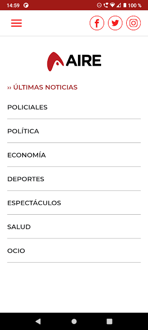 AIRE TV - Aire de Santa Fe Screenshot 1