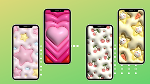 Cute Wallpaper 3D Puffy Screenshot 2