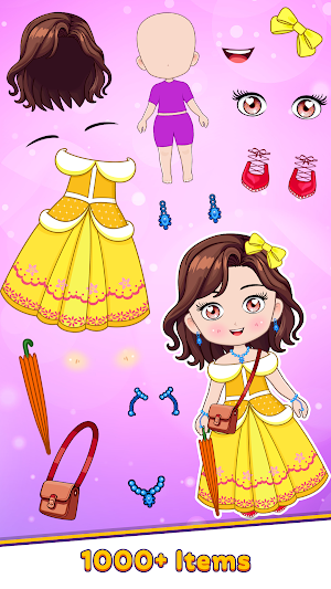 Sweet Girl Dressup & Makeup Screenshot 3
