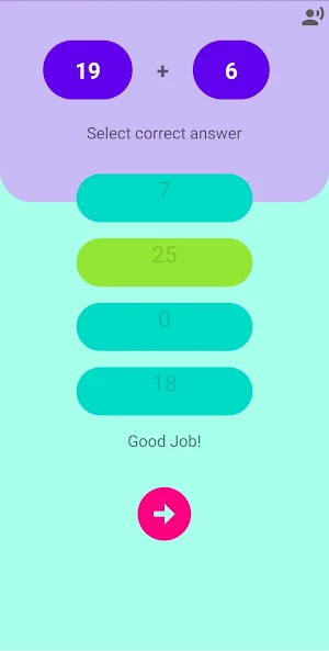 Math Quiz Screenshot 2