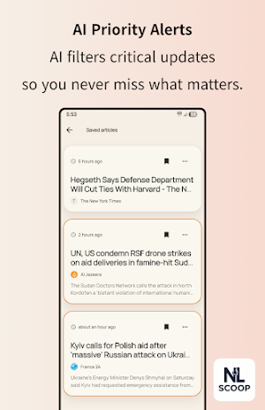 SCOOP: AI News Keyword Summary Screenshot 2