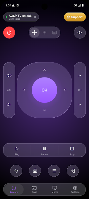 XRemote: Universal TV Remote Screenshot 0