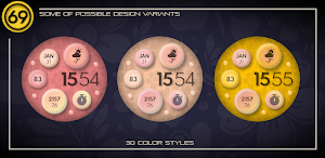 [69D] SweetPop Color WatchFace Screenshot 3
