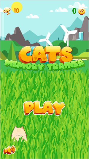 Cats Memory Trainer: Memory Game Screenshot 0