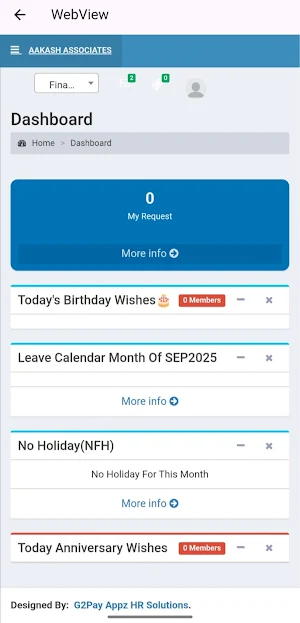 LeadHR ESS Screenshot 1