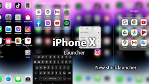 iPhone X Launcher For Android Screenshot 1