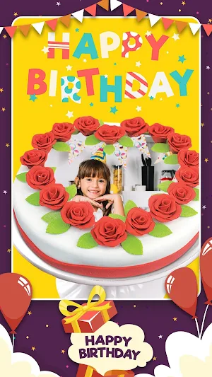 Photo On Birthday Cake Screenshot 3