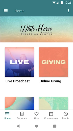 White Horse Christian Center Screenshot 0