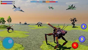 F22 vs Robots - Air Shooting Screenshot 3