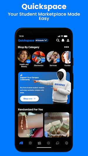 Quickspace: Campus Marketplace Screenshot 0