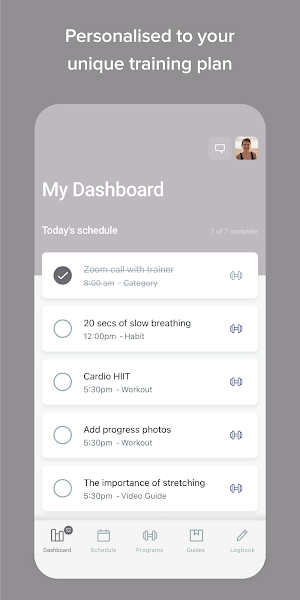 CS PERSONAL TRAINING Screenshot 1