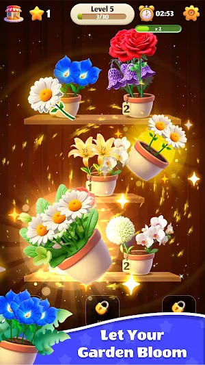 Match My Garden: Flower Sort Screenshot 0