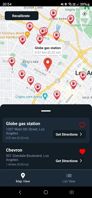Nearby Gas Station Finder Screenshot 0