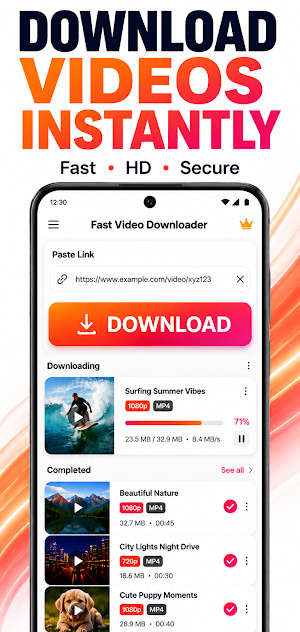 Fast Video Downloader Screenshot 1