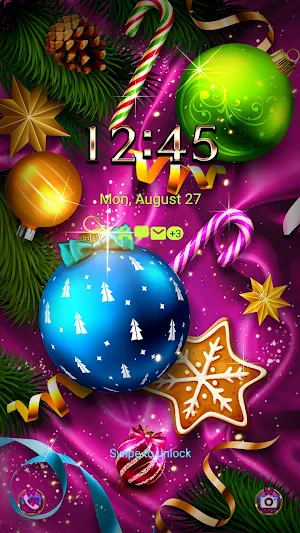 Bling Christmas - Wallpaper Screenshot 1