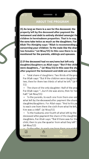 Islamic Inheritance Calculator Screenshot 3