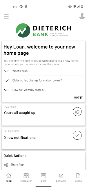 Dieterich Bank Mortgage Screenshot 0