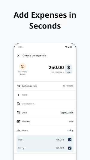 MyTravelBill-Travel Split Bill Screenshot 2