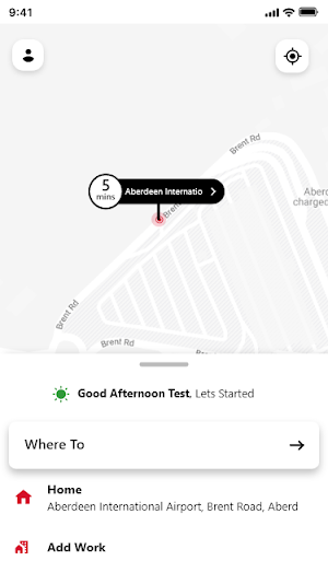 Official Aberdeen Airport Taxi Screenshot 1