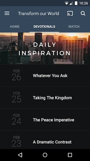 Transform our World Screenshot 1