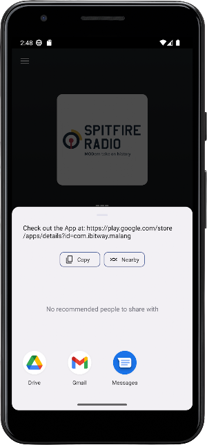 Spitfire Radio Screenshot 3