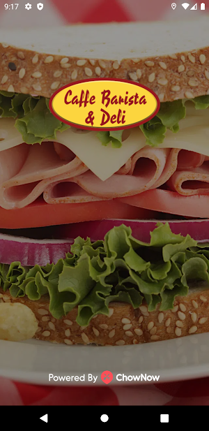 Caffe Barista and Deli Screenshot 0
