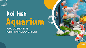 Koi Fish Aquarium Walls Live Screenshot 2