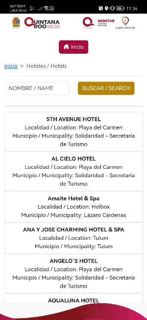GuestLocator Screenshot 2