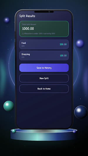 PercentSplitX Screenshot 3