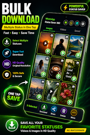 Eyecon Status Saver 360 Screenshot 1