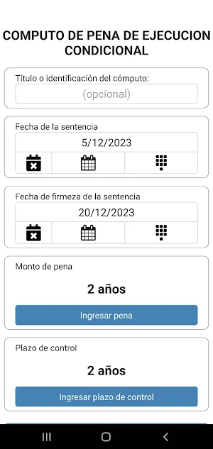 Calculadora de Libertades Screenshot 0