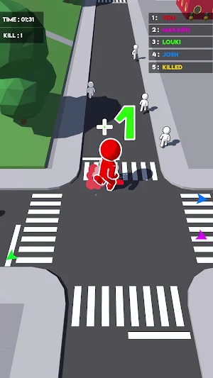 Crowd Rush: City Takeover Screenshot 2