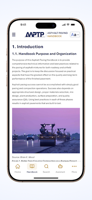 AAPTP Asphalt Paving Handbook Screenshot 1