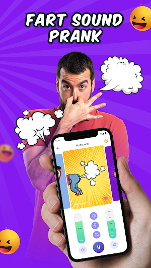 Air Horn Fart Sounds Prank App Screenshot 1