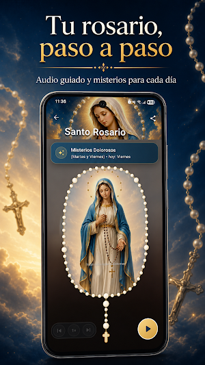 Santo Rosario Católico - Audio Screenshot 0