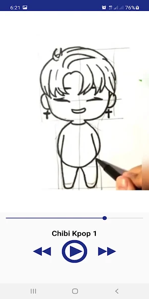 Draw Kpop Idol Chibi Screenshot 3