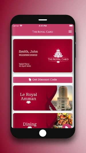 The Royal Card Screenshot 0