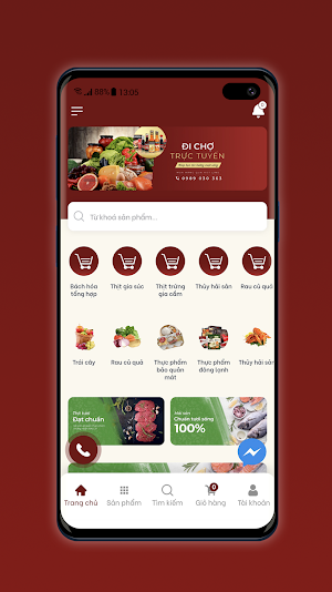 ĐI CHỢ TRỰC TUYẾN Screenshot 0