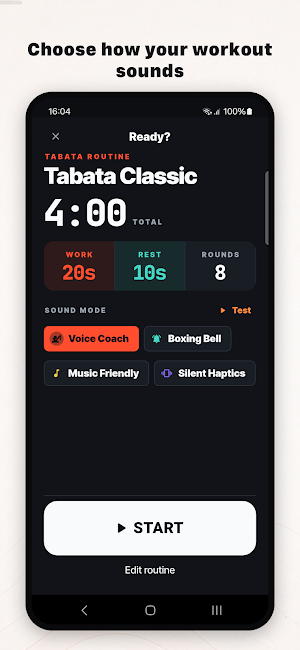 PulseTimer: HIIT & Tabata Screenshot 2