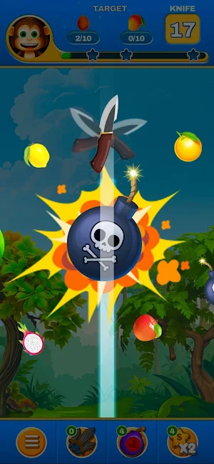 Fruit Dart - Fruit Cut Game Screenshot 3