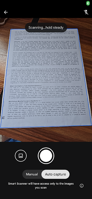Smart scanner Screenshot 2