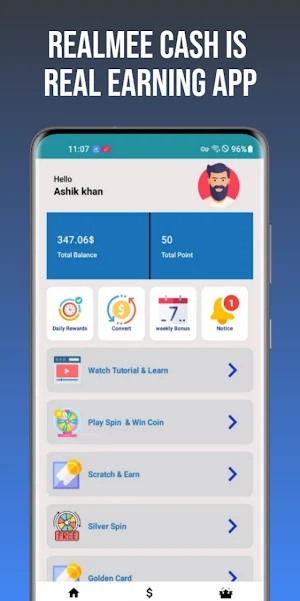 RealMee Cash - Make Real Money Screenshot 0