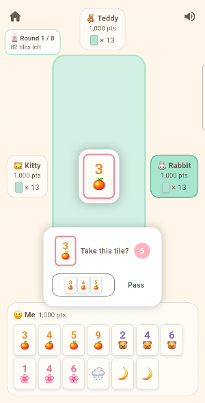 Mahjong Round: Real Mahjong Screenshot 2
