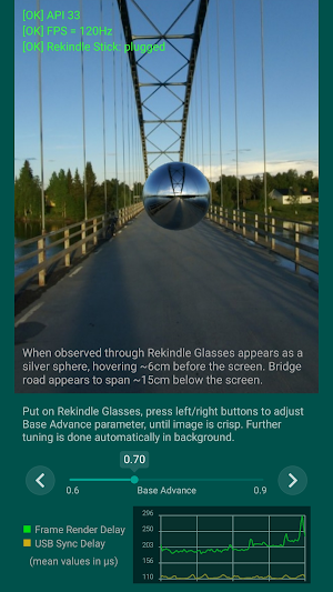 Rekindle 3D video player Screenshot 1