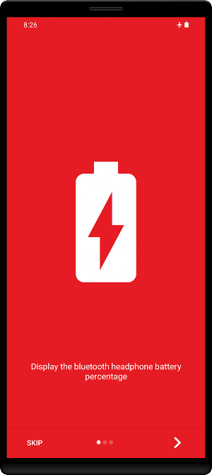 Bluetooth Headphone Battery Screenshot 0