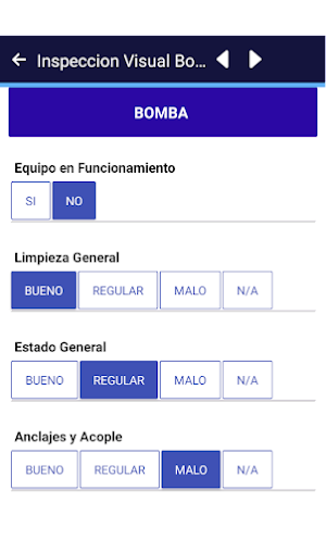 Mantenimiento Industrial - Planillas de Control Screenshot 1