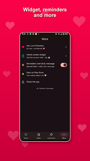 Our Love: Love Days Counter Screenshot 3