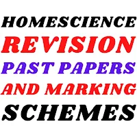 Homescience: Revision papers